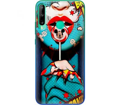 Силіконовий чохол BoxFace Huawei P40 Lite E Girl Pop Art (39374-up2444)