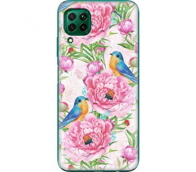 Силіконовий чохол BoxFace Huawei P40 Lite Birds and Flowers (39379-up2376)