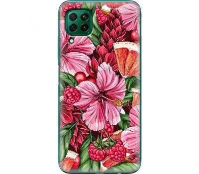 Силіконовий чохол BoxFace Huawei P40 Lite Tropical Flowers (39379-up2416)