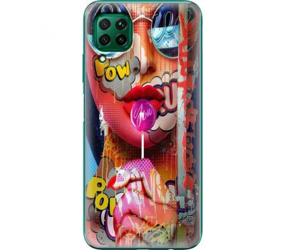 Силіконовий чохол BoxFace Huawei P40 Lite Colorful Girl (39379-up2443)