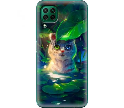 Силіконовий чохол BoxFace Huawei P40 Lite White Tiger Cub (39379-up2452)