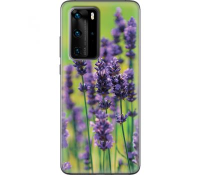 Силіконовий чохол BoxFace Huawei P40 Pro Green Lavender (39750-up2245)