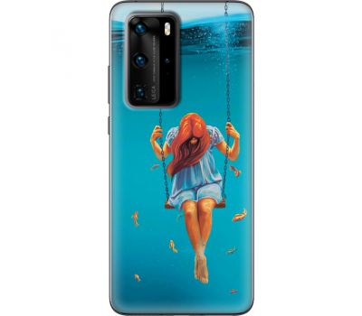 Силіконовий чохол BoxFace Huawei P40 Pro Girl In The Sea (39750-up2387)