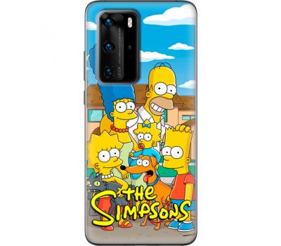 Силіконовий чохол BoxFace Huawei P40 Pro The Simpsons (39750-up2391)