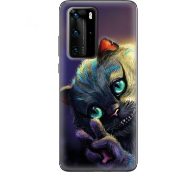 Силіконовий чохол BoxFace Huawei P40 Pro Cheshire Cat (39750-up2404)