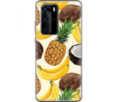 Силіконовий чохол BoxFace Huawei P40 Pro Tropical Fruits (39750-up2417)