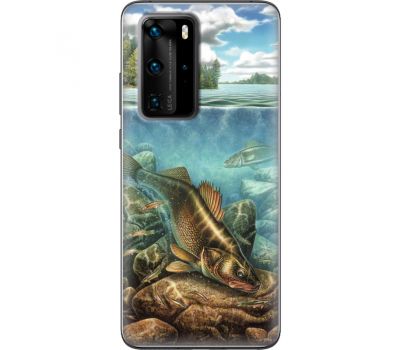 Силіконовий чохол BoxFace Huawei P40 Pro Freshwater Lakes (39750-up2420)