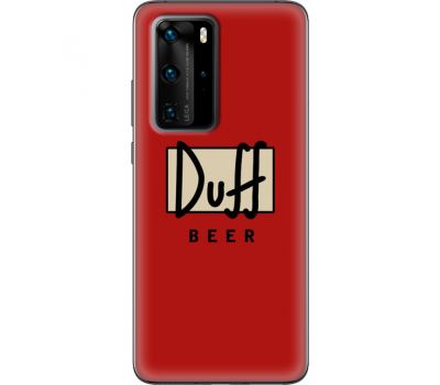 Силіконовий чохол BoxFace Huawei P40 Pro Duff beer (39750-up2427)