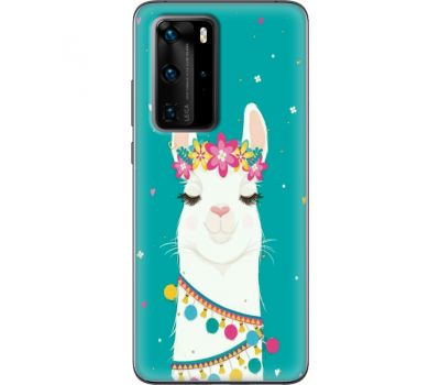 Силіконовий чохол BoxFace Huawei P40 Pro Cold Llama (39750-up2435)