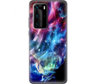 Силіконовий чохол BoxFace Huawei P40 Pro Northern Lights (39750-up2441)