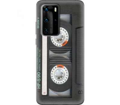 Силіконовий чохол BoxFace Huawei P40 Pro Старая касета (39750-up2445)