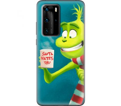 Силіконовий чохол BoxFace Huawei P40 Pro Santa Hates You (39750-up2449)