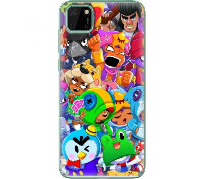 Силіконовий чохол BoxFace Huawei Y5p friends brawl stars (40022-up2403)