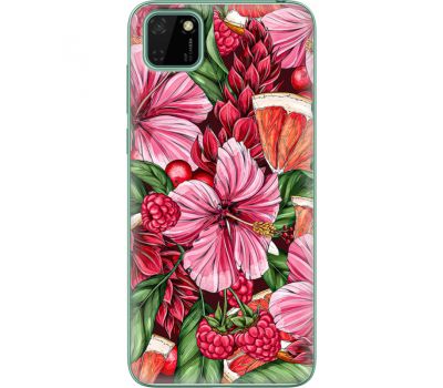 Силіконовий чохол BoxFace Huawei Y5p Tropical Flowers (40022-up2416)
