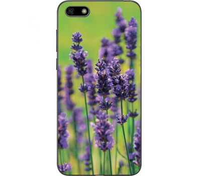 Силіконовий чохол BoxFace Huawei Y5 2018 Green Lavender (33370-up2245)