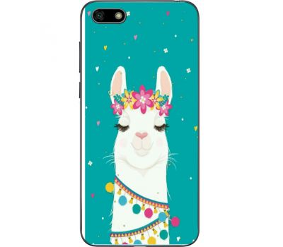 Силіконовий чохол BoxFace Huawei Y5 2018 Cold Llama (33370-up2435)