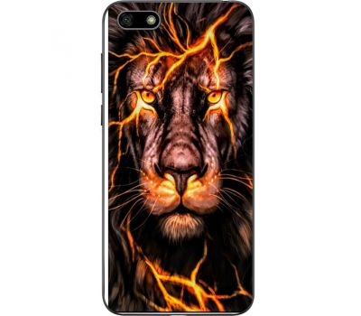 Силіконовий чохол BoxFace Huawei Y5 2018 Fire Lion (33370-up2437)