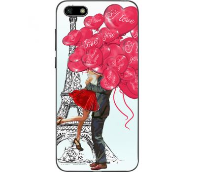 Силіконовий чохол BoxFace Huawei Y5 2018 Love in Paris (33370-up2460)