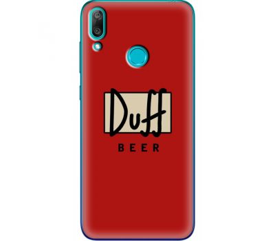 Силіконовий чохол BoxFace Huawei Y7 2019 Duff beer (36044-up2427)