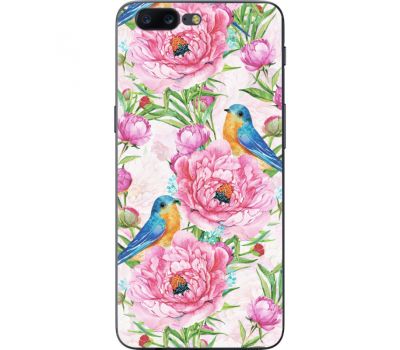 Силіконовий чохол BoxFace OnePlus 5 Birds and Flowers (33857-up2376)