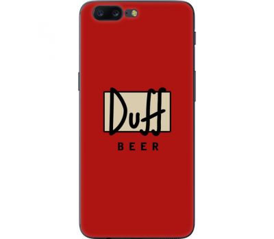 Силіконовий чохол BoxFace OnePlus 5 Duff beer (33857-up2427)