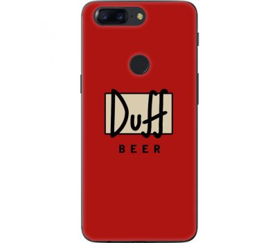 Силіконовий чохол BoxFace OnePlus 5T Duff beer (33858-up2427)