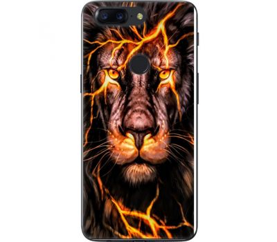 Силіконовий чохол BoxFace OnePlus 5T Fire Lion (33858-up2437)