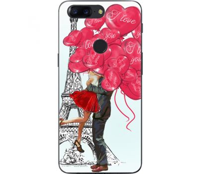 Силіконовий чохол BoxFace OnePlus 5T Love in Paris (33858-up2460)