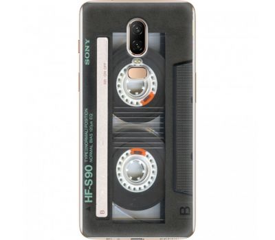 Силіконовий чохол BoxFace OnePlus 6 Старая касета (33859-up2445)