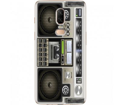 Силіконовий чохол BoxFace OnePlus 6 Old Boombox (33859-up2446)
