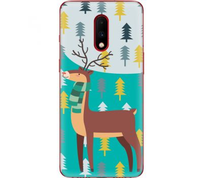 Силіконовий чохол BoxFace OnePlus 7 Foresty Deer (37256-up2247)