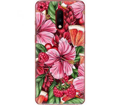 Силіконовий чохол BoxFace OnePlus 7 Tropical Flowers (37256-up2416)