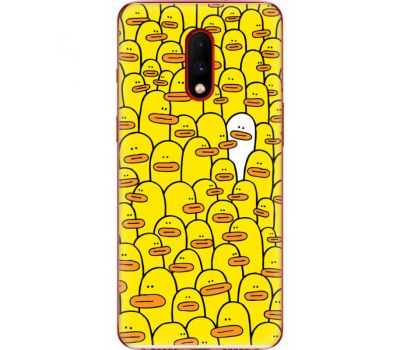 Силіконовий чохол BoxFace OnePlus 7 Yellow Ducklings (37256-up2428)