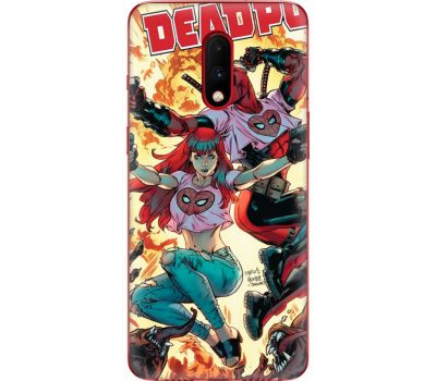 Силіконовий чохол BoxFace OnePlus 7 Deadpool and Mary Jane (37256-up2454)