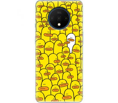 Силіконовий чохол BoxFace OnePlus 7T Yellow Ducklings (38481-up2428)