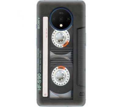 Силіконовий чохол BoxFace OnePlus 7T Старая касета (38481-up2445)