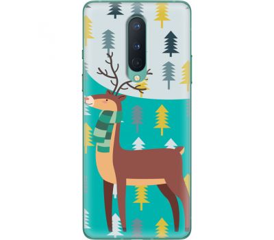 Силіконовий чохол BoxFace OnePlus 8 Foresty Deer (39989-up2247)