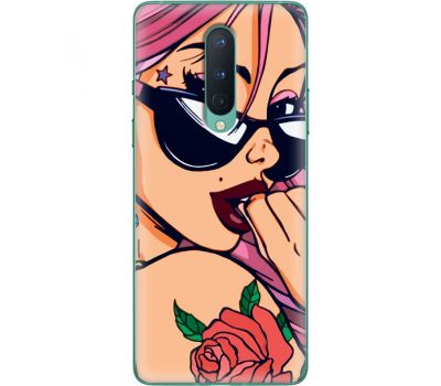 Силіконовий чохол BoxFace OnePlus 8 Pink Girl (39989-up2388)