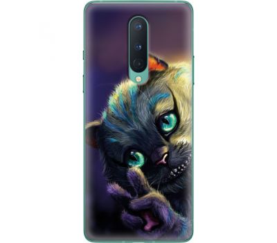 Силіконовий чохол BoxFace OnePlus 8 Cheshire Cat (39989-up2404)