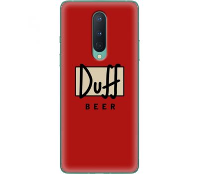 Силіконовий чохол BoxFace OnePlus 8 Duff beer (39989-up2427)