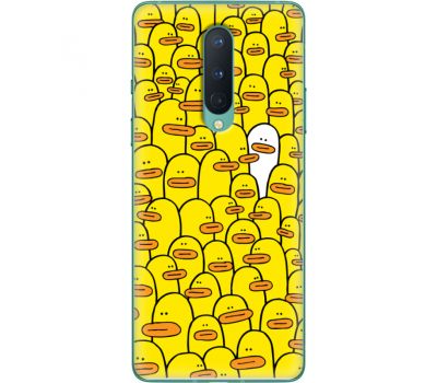 Силіконовий чохол BoxFace OnePlus 8 Yellow Ducklings (39989-up2428)