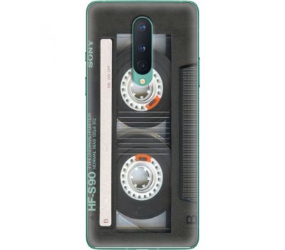 Силіконовий чохол BoxFace OnePlus 8 Старая касета (39989-up2445)