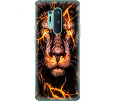 Силіконовий чохол BoxFace OnePlus 8 Pro Fire Lion (39994-up2437)
