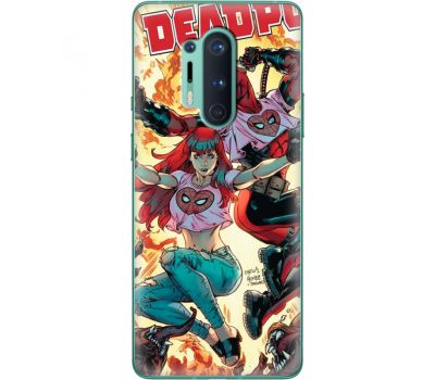 Силіконовий чохол BoxFace OnePlus 8 Pro Deadpool and Mary Jane (39994-up2454)