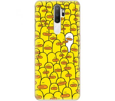 Силіконовий чохол BoxFace OPPO A5 2020 Yellow Ducklings (38519-up2428)