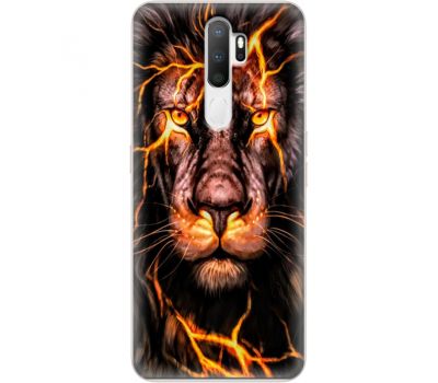 Силіконовий чохол BoxFace OPPO A5 2020 Fire Lion (38519-up2437)
