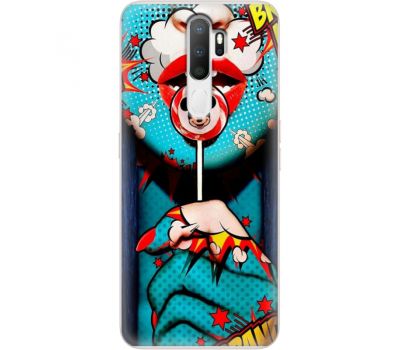 Силіконовий чохол BoxFace OPPO A5 2020 Girl Pop Art (38519-up2444)