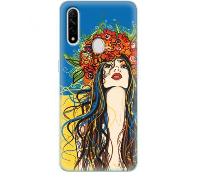 Силіконовий чохол BoxFace OPPO A31 Ukraine Girl (39938-up2373)