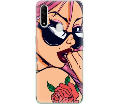 Силіконовий чохол BoxFace OPPO A31 Pink Girl (39938-up2388)