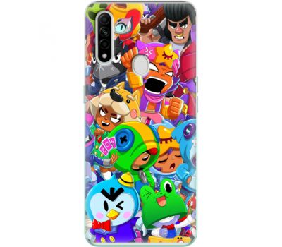 Силіконовий чохол BoxFace OPPO A31 friends brawl stars (39938-up2403)